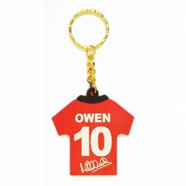 Manchester United 빨간 축구 선전용 Keychains 연약한 PVC/고무