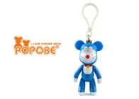 아이들을 위한 성탄 선물 Doraemon 귀여운 POPOBE 곰 3 인치 키 체인