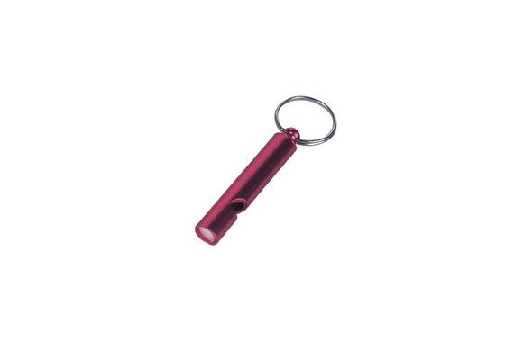 철강선은, 알루미늄 호각 색깔 열쇠 고리/선전용 Keychains 30572를 주문을 받아서 만들었습니다