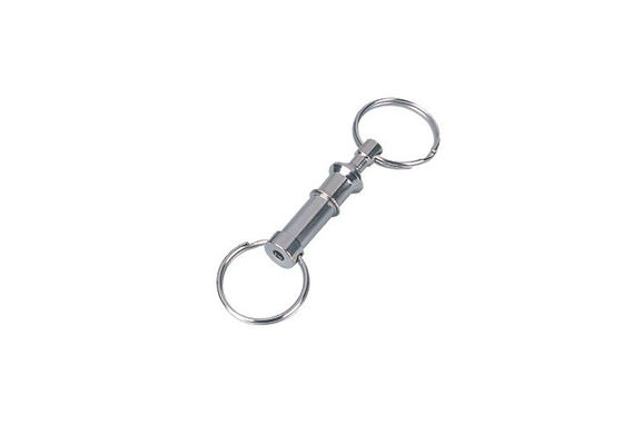 두 배 잡아당기기는, 격세하 열쇠 고리, 철강선 선전용 Keychains 30598를 밉니다