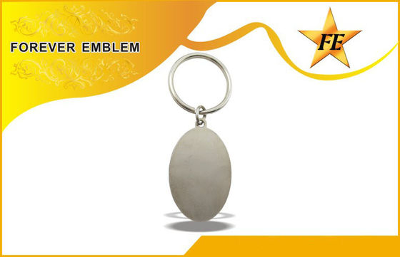 사업 선물 선전용 Keychains 낮 지도 니켈 자유로운 도금 금속