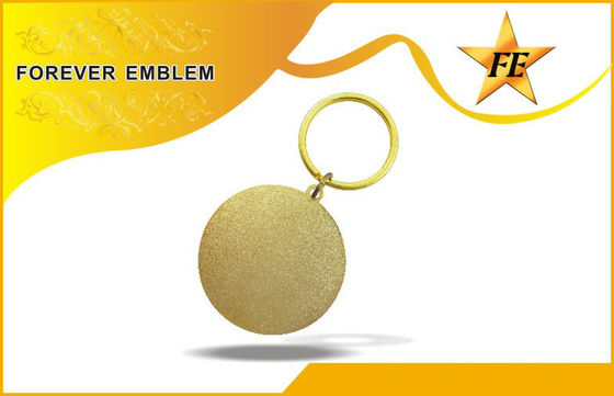 연약한 사기질/균열 반지와 사슬을 가진 칠보 금속 선전용 Keychains