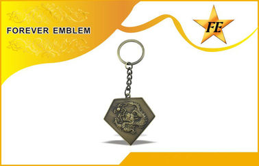 낮은 카드뮴 아연 합금 선전용 Keychains/열쇠 고리는을 가진 주문 설계합니다