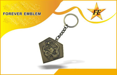 낮은 카드뮴 아연 합금 선전용 Keychains/열쇠 고리는을 가진 주문 설계합니다