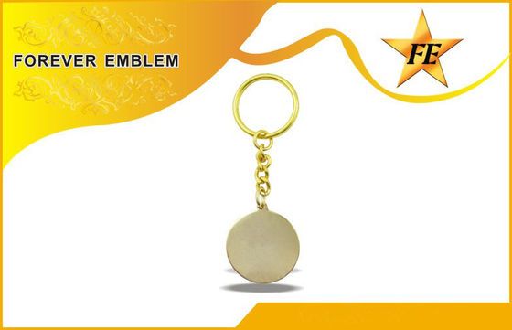 팀 사건을 위한 풀 컬러 인쇄 청동 구리 둥근 선전용 Keychains