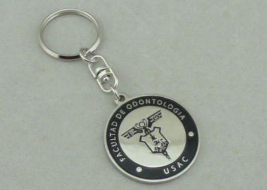 USAC 고급장교에 의하여 각인되는 모조 단단한 사기질 선전용 니켈 Keychain 아연 합금