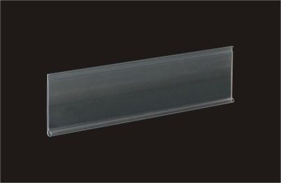 도서관 선반 플라스틱 상표 홀더, 슈퍼마켓 전시 공간 PVC 자료 지구 30mm