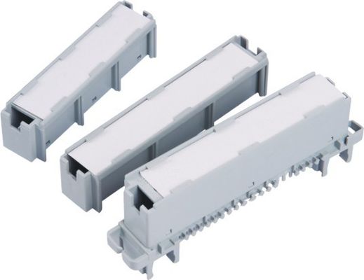10pair LSA 단선 단위 플라스틱을 위한 쉽고 편리한 경첩을 단 단위 상표 홀더