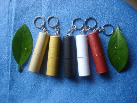 4GB/8GB/16GB를 가진 선전용 키 체인 회전대 종이 USB 섬광 드라이브