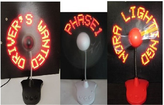팬을 가진 사업 선물/LED 빛을 위한 매혹 110MM LED 번쩍이기 팬