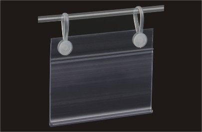 슈퍼마켓 선반 플라스틱 자료 지구, PVC 가격 홀더 빠른 임명 40mm