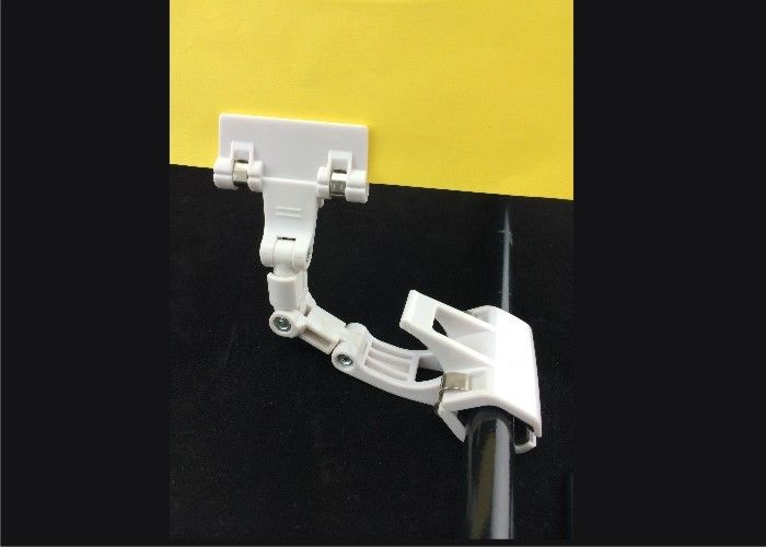 상점 선반 플라스틱 정가표 홀더 클립, 표시는 8cm 길이를 위한 홀더를 자릅니다